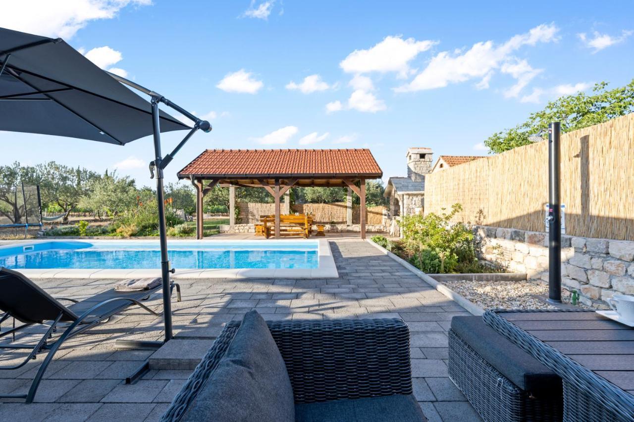 Siritovci Olive Tree House With Jacuzzi, Wifi And 40M2 Pool 빌라 외부 사진